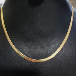 GARGANTILHA CHATADA DE 4mm BD