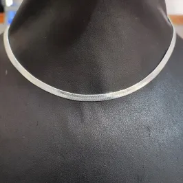 GARGANTILHA CHATADA DE 4mm BP