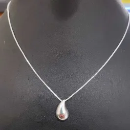 GARGANTILHA VENEZIANA PINGENTE CONCHA LISA 9x14mm BP
