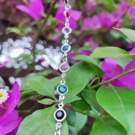 PULSEIRA PEDRAS DE ZIRCONIAS COLORIDAS BP