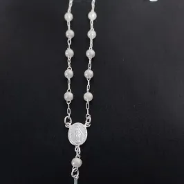 PULSEIRA TERÇO DE PÉROLAS BRANCAS BP