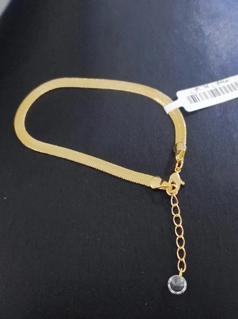PULSEIRA CHATADA LISA DE 4mm BD