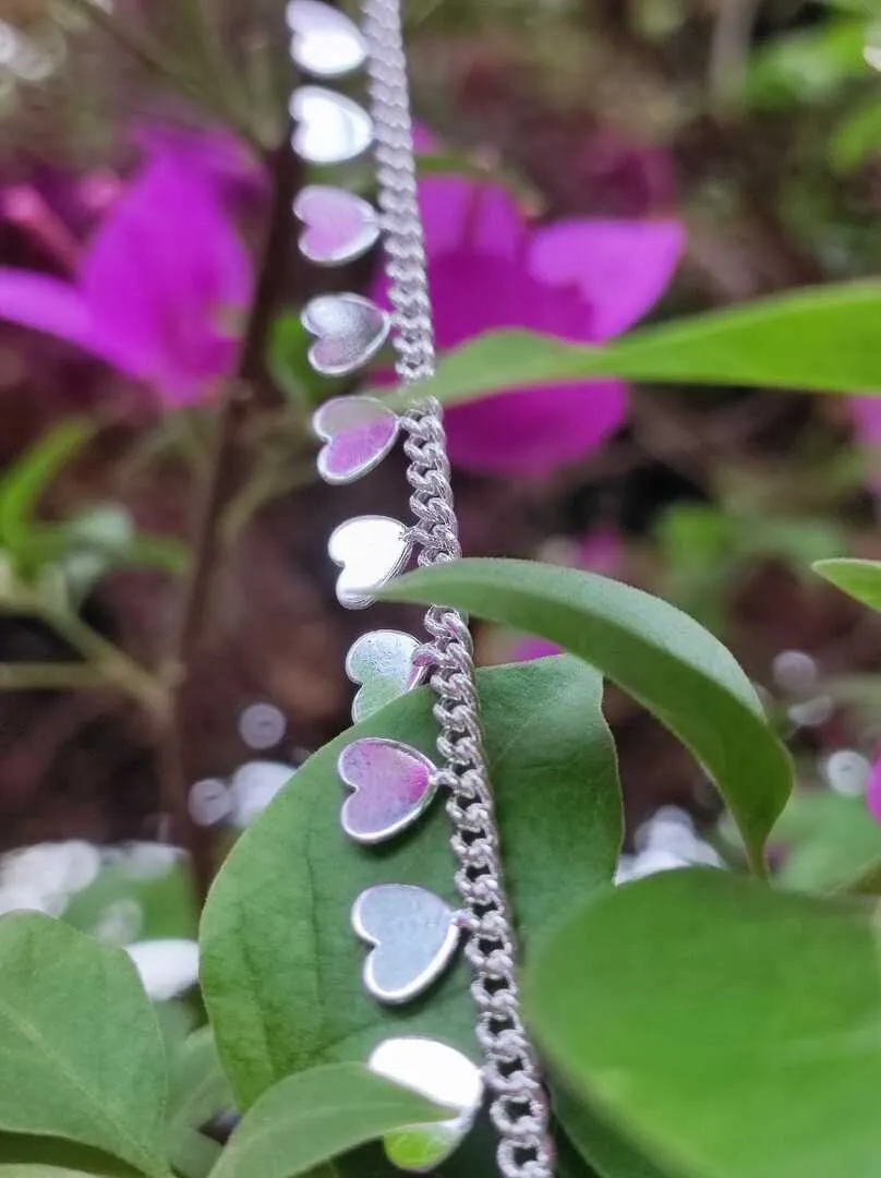 PULSEIRA ELO 1X1 + PENDULO CORAÇÕES BP